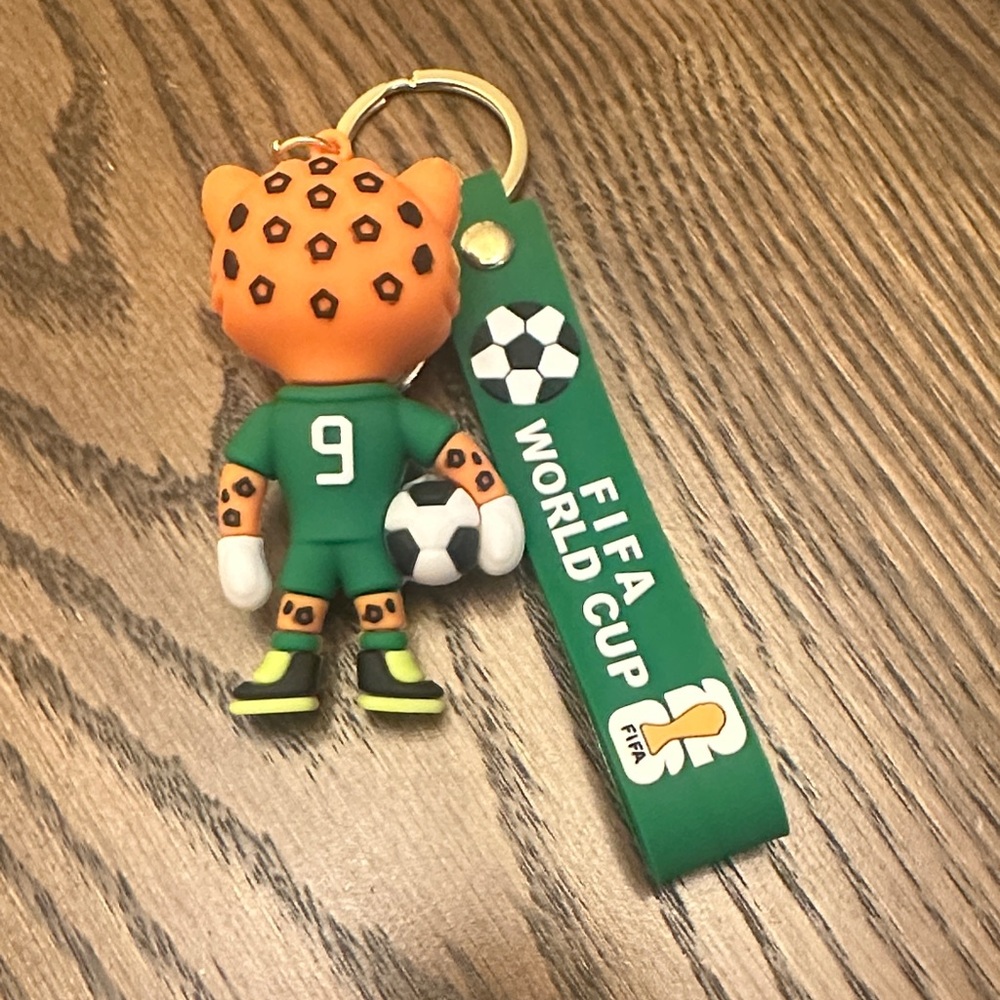 FIFA World Cup Zayu the Jaguar (Mexico) Mascot keychain - Picture 2 of 2